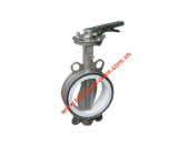 VAN BƯỚM INOX TAY GAT  